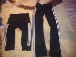 Adidas teplaky+kratasy