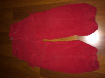 Velvet trousers
