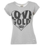 Tričko love gold