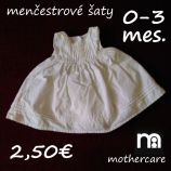 Mančestrové šaty