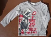 Tričko s dinosaurom