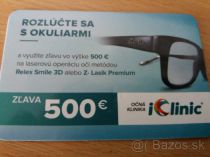Poukaz na zľavu 500 eur