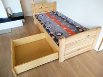 2 postele z masívu 180x80
