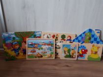 Drev. vkladacky a puzzle
