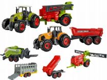 Farma traktory +4 prívesy