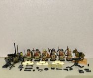 Lego japonskí vojaci 6ks