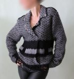 Kabátový sveter