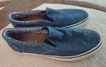 Slip-on modré