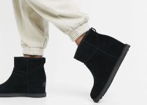 Dámske kožené čižmy ugg