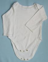 Biele body, dlhy rukav (1/1)