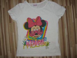 Tričko s minnie 110/116 (1/2)