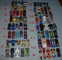 5 kus=6€,hot wheels autá (1/7)