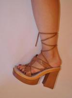 Sandale so snurovanim 38 (6/7)