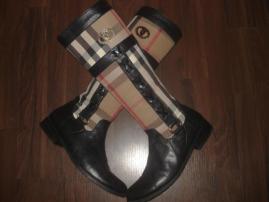 Kozene cizmy burberry (1/3)