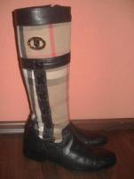 Kozene cizmy burberry (2/3)