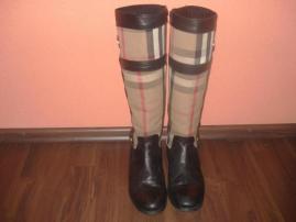 Kozene cizmy burberry (3/3)
