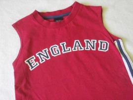 Červené tričko england (2/3)