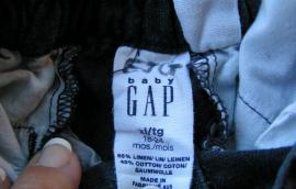 Ľanové kapsáče gap (3/3)