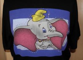 Čierne tričko dumbo (3/4)