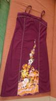 Fialkové šatky - h&m (1/4)