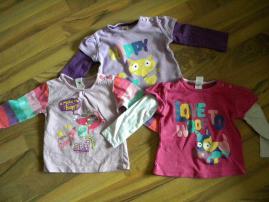3x tricko s dlhym rukavom (1/2)