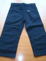 Čierne nohavice denim (2/3)