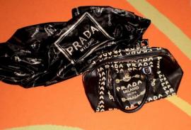 Krasna kabelka Prada (1/4)