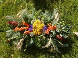 Ikebana, kytica, veniec (3/4)