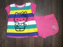 Tricko kitty + kratasy (1/2)