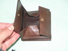 Kožená francúzka peňaženk