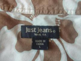 Pánsku košeľu just jeans (2/2)