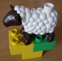 Lego duplo ovecka a kocky (1/2)