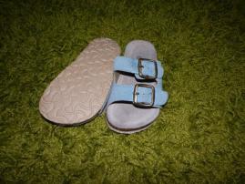 Celokozene sandale slapky (4/4)