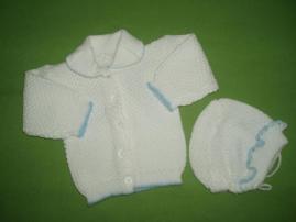 Svetrík + čapička (1/2)