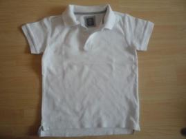 Biele polo tričko (1/2)