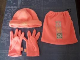 Flisový set ružový (1/3)