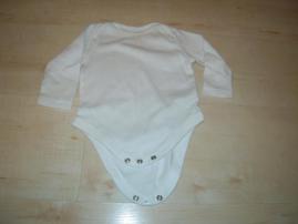 Biele body dlhy rukav (1/1)