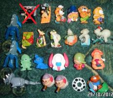 Kinder figurky (1/4)