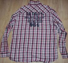 Pánska košela retro jeans (4/4)