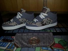 Tenisky baby phat zlaté (1/4)