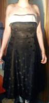 Čierno biele šaty (1/4)