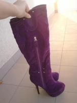 Fialove cizmy (2/3)