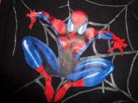Čierne tielko spiderman (2/2)