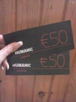 Poukážka humanic (1/1)