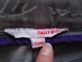 Šedé rifle tally weijl (2/7)