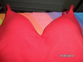 Top so vsitou podprsenkou (2/4)