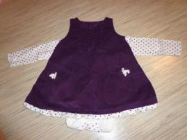 Šaty s body 9-12m. (1/1)