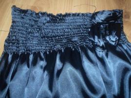 Modry satenovy top (2/2)