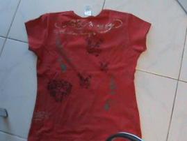 Ruzove tricko ed hardy (3/3)