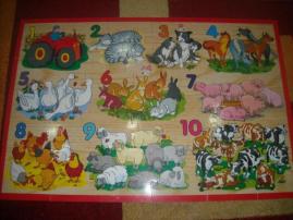 Velké drevené puzzle (1/1)